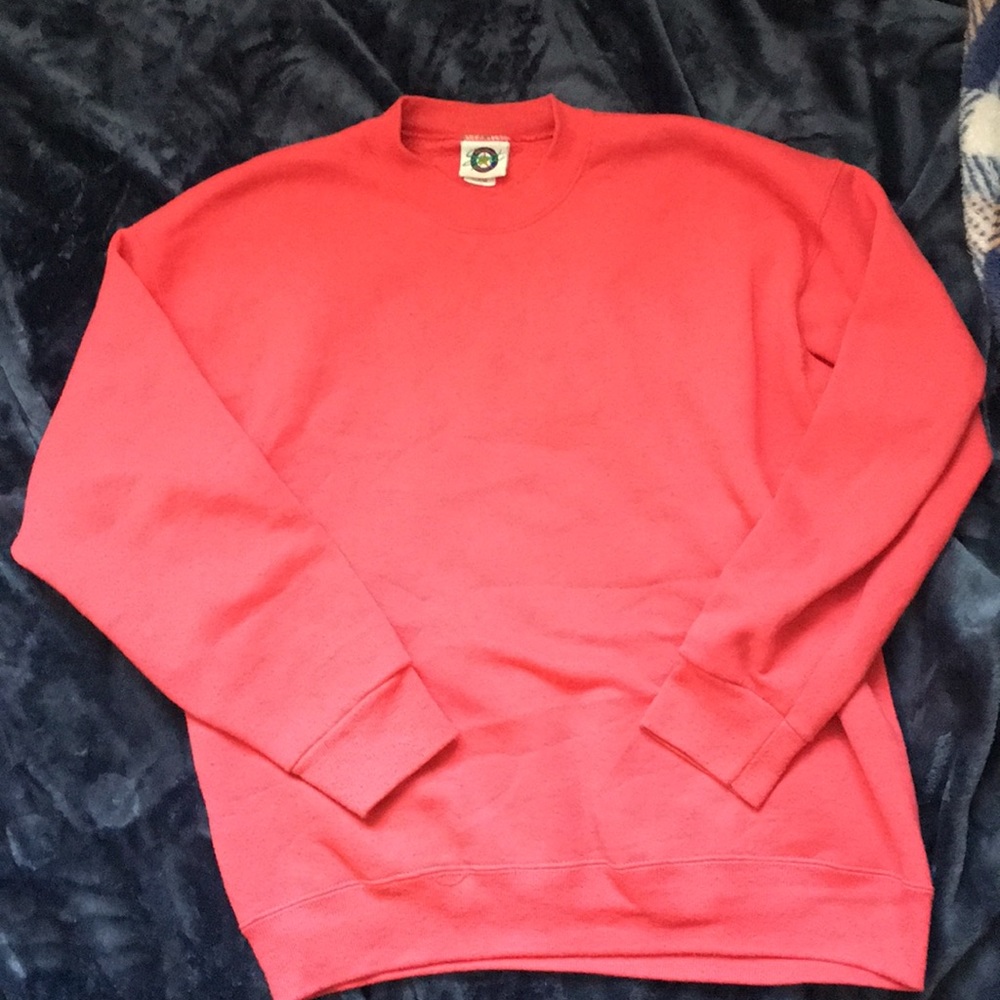 Pink crew neck